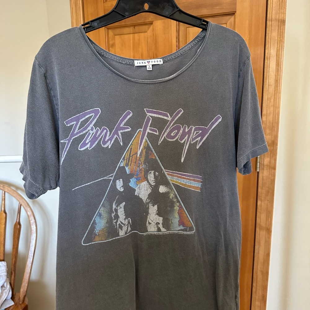 Junk Food Gray Graphic Tee